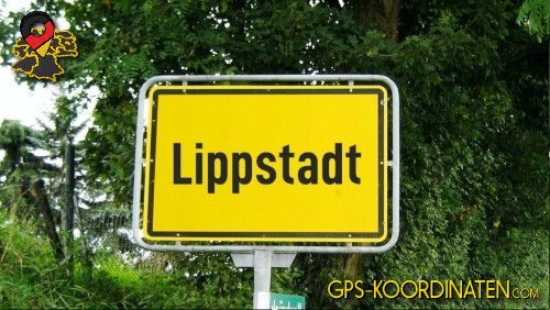 Ortseingangsschild Lippstadt in Nordrhein-Westfalen